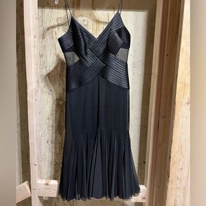 Caché Black MIDI Dress